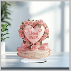 Anyák napi rózsás asztali dekoráció YW1427959