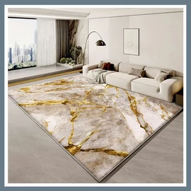 Arany márvány luxus bársonyszőnyeg 200x300cm NF1155518-5