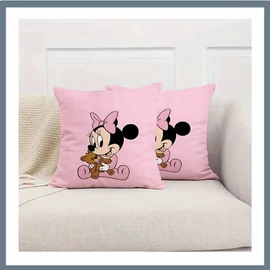 2 darabos Minnie mintás dekoratív párnahuzat szett 45x45 cm AW848051