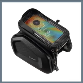 Vízálló kerékpáros telefontáska átlátszó érintőpanellel 00025378