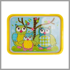 BANQUET melamin tálca BAGYLY mintás, 30 x 21,5 cm 12KMK1885OWL
