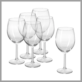 Borospohár készlet LEONA 340 ml, 6 db 02B4G006340