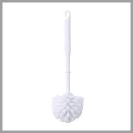 Bergner WC-kefe tartóval – Fehér, polipropilén BGIB-3099