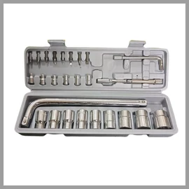 27 részes metrikus dugókulcs készlet (1/2” & 1/4”) DBC-220