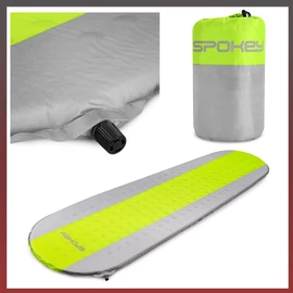 Spokey AIR MAT önfelfújó matrac szürke-sárga 941063