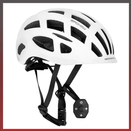 Spokey Kerékpáros sisak indexekkel fehér M méret 941266