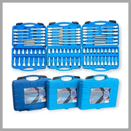 Hitman 3in1 Dugókulcs Készlet, 88-részes XZN, Torx, Imbusz 1/2" HA-1314