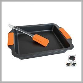 Peterhof tapadásmentes sütőtál szilikon spatulával PH-15352