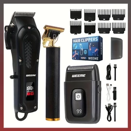 WEEME 3db-os férfi professzionális hajvágó készlet VJ1126225