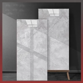 40 db öntapadó fali matrica vízálló világos szürke VW398510