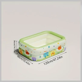 Felfújgató gyerekmedence 90 x 120 x 36 cm RJ259380