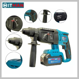 HITMAN akkus fúrókalapács 3in1 62V  HT-CDM-7462