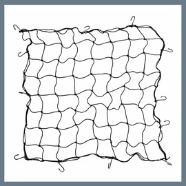 Rugalmas csomagrögzítő háló – 100 × 100 cm 02225