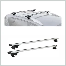 ALU-PRO tetőcsomagtartó keresztrudak – 120 cm, alumínium, zárható kivitel 02305