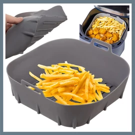 Szilikon betét Air Fryerhez – 20x20 cm, újrafelhasználható 00025464