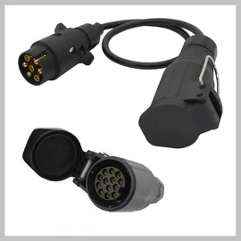 Átalakító kábel 0,6 m – 7 tűs dugó / 13 tűs aljzat – 07457 