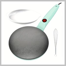 EANE Elektromos Kerek Palacsintakészítő 1000W Zöld VL1248038-3