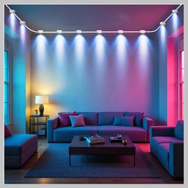 LiHangStar Okos RGB LED Szalagfény 100 cm YV2180838