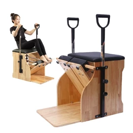 Pilates szék (Wunda Chair) fogantyúval – állítható magasságú kapaszkodóval 14462