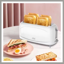 WINNING STAR  Kenyérpirító – 4 szeletes, nagy kapacitású ST-9360