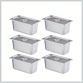 Rozsdamentes acél  edény szett – 6 darabos JR1717259-6