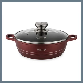 Bachmayer Sekély Lábas, burgundy – 36 cm, 8,5 liter BM-7400-36