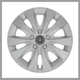 CC24 (Storm) 15 colos Dísztárcsa – Fekete/Ezüst (1 darab) 32495