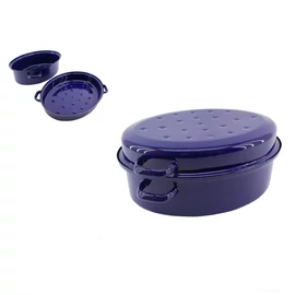 Zománcozott Ovális Tál+Tető 38cm 7.5 Literes 5999036099827