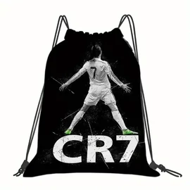 CR7 nyomtatású tornazsák – magas minőségű,  Oxford Softshell anyag HT3934792