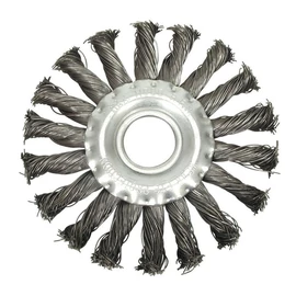 Körkefe 115 mm, sodrott drót TO-06982