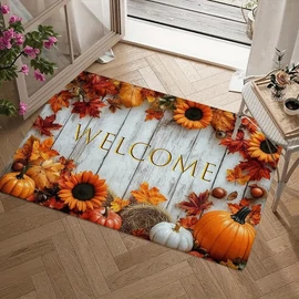 Őszi mintás „Welcome” bejárati lábtörlő 60x90 FU4121245-69