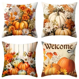 4 darabos őszi párnahuzat szett –DJ131780