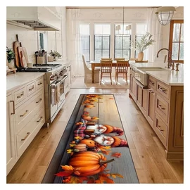 Őszi futószőnyeg – törpe és sütőtök mintával 50x120cm HP294055