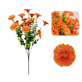 8 darab élénk narancssárga művirág csokor – NF3249851