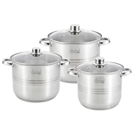 Perfect Home rozsdamentes edénykészlet – 7/9/11 liter 10224