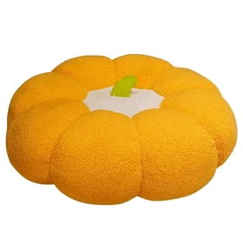 Plüss tök formájú párna – kényelmes és dekoratív | Sárga GQ1446643
