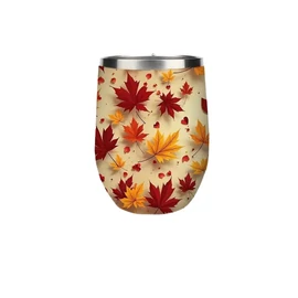 Juharlevél Mintás Hőszigetelt Utazóbögre JQ5855738