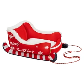 Karácsonyi plüss szánkó kutyapárna "M" méret BA2326867-2