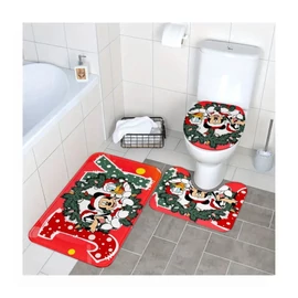 Karácsonyi fürdőszobai szőnyeg szett – 3 részes – AY3656587