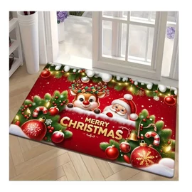 Karácsonyi lábtörlő – 80×120 cm, Merry Christmas mintával – NX186458