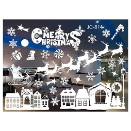 2db Karácsonyi ablakmatrica 50 x 35cm NKD03