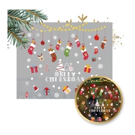 Karácsonyi ablakmatrica – 30 × 90 cm NKD21