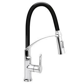 Flexibilis mosogatócsaptelep Flexible 2, 60 cm — fekete/króm TO-75675