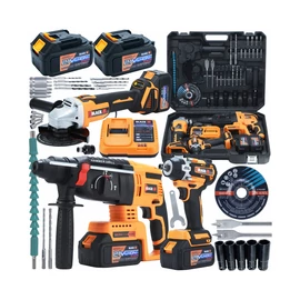 BLACK Akkus Szerszámkészlet – 3 az 1-ben + tartozékok 53748