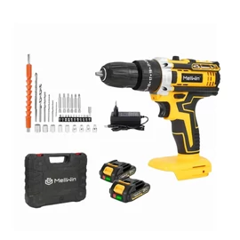 Akkus ütvefúró készlet – 21V, 2 akkumulátorral, tartozékokkal és kofferben CE3287149-3