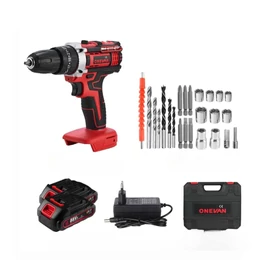 Akkus ütvefúró készlet – 21V, 2 akkumulátorral, tartozékokkal és kofferben CE3287149