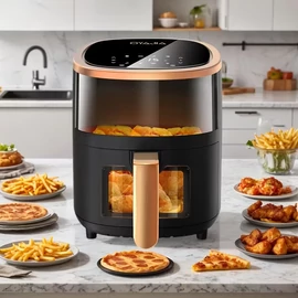 Forrólevegős sütő – 4 literes, mechanikus vezérléssel KP1860007