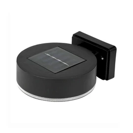 Napelemes fali lámpa – meleg fehér fény, 600 mAh 014411