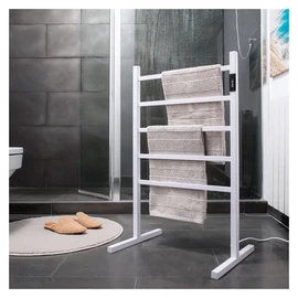 RACWEL elektromos törölközőszárító – szabadon álló vagy falra szerelhető 60W RCW-1