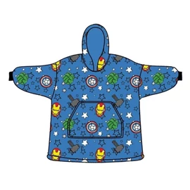 Bosszúállók felnőtt belebújós plüss polár poncsó AYM072969